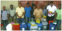 Berbice Cricket Board celebrates World Environment Day with donation to Cricket Clubs